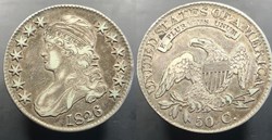 1826 Capped Bust Half Dollar