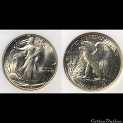 1941P Walking Liberty