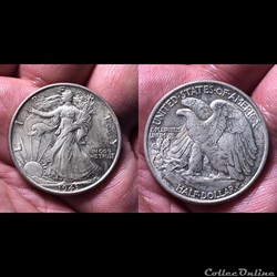 1943P Walking Liberty