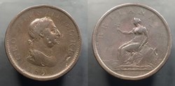 1806 British Copper Penny, Soho Mint