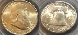 1948D Franklin Half MS65FBL