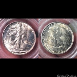 1946P Walking Liberty