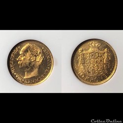 Denmark 1908 10K