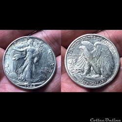 1942D Walking Liberty