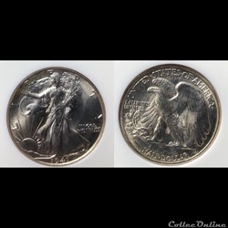 1941D Walking Liberty