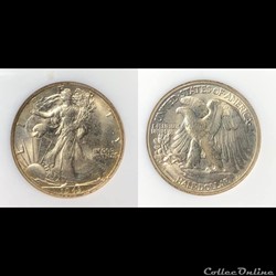 1943D Walking Liberty