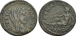 AEOLIS, Cyme. temp. Valerian I- Gallienus