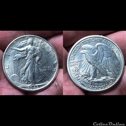 1943S Walking Liberty