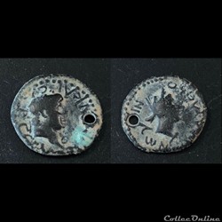LYCAONIA, Iconium. Nero