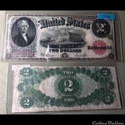 1917 US 2$ Legal Tender