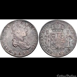 MEXICO, Guerra de Independencia. Zacatecas. Fernando VII