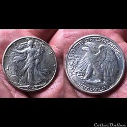 1947D Walking Liberty