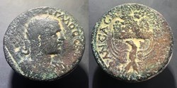JUDAEA, Neapolis. Volusian