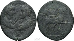 CARIA, Stratonicaea. Caracalla with Plautilla