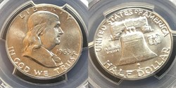 1963P Franklin Half MS65
