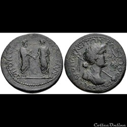 CILICIA, Hierapolis-Castabala. Marcus Aurelius & Lucius Verus.