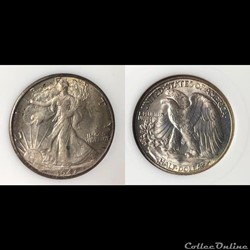 1947D Walking Liberty