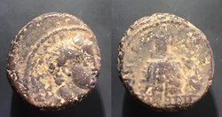 JUDAEA, Neapolis. Elagabalus.
