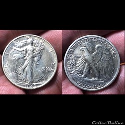1942S Walking Liberty