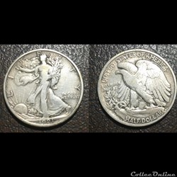 1921D Walking Half Dollar
