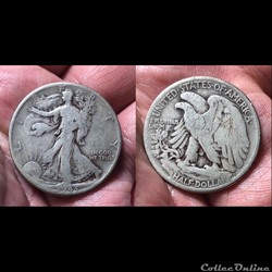 1943P Walking Liberty