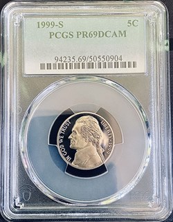 1999-S Jefferson Nickel - Obverse