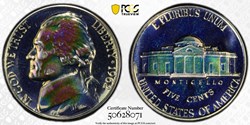 1962 Toned Jefferson Nickel