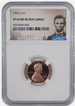 1992-S Lincoln Penny
