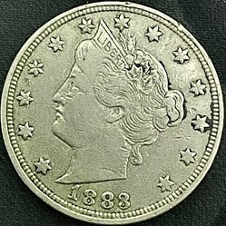 1883 Liberty Nickel - Obverse