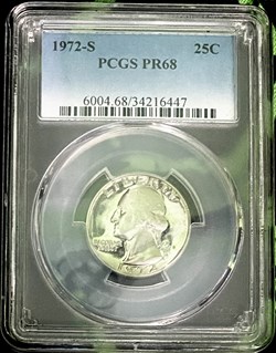 1972-S Washington Quarter - Obverse