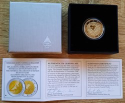 2€ Finlande 2008 - 60ans de la Déclaration Universelle des Droits de l’Homme - BE avec écrin