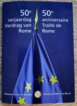 2€ Belgique 2007 - 50 ans Traité de Rome - Coincard BU