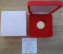 2€ Monaco 2011 - Mariage du Prince Albert et de Charlène Wittstock - BE avec écrin