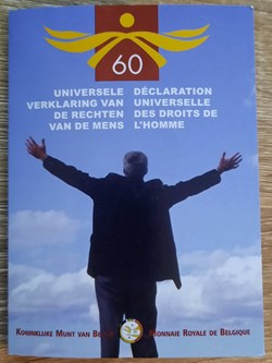 2€ Belgique 2008 - 60ans de la Déclaration Universelle des Droits de l'Homme - Coincard BU