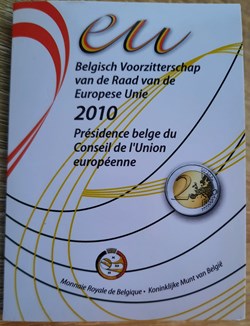 2€ Belgique 2010 - Présidence belge du Conseil de l'Union européenne - Coincard BU