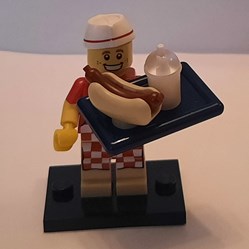 Lego Minifigures Series 17 - Vendeur de hot-dogs