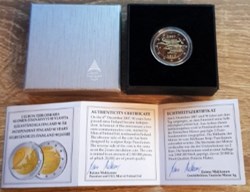 2€ Finlande 2007 - 90e anniversaire de l’indépendance de la Finlande - BE avec écrin