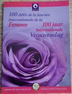 2€ Belgique 2011 - 100 ans de la Journée Internationale de la Femme - Coincard BU