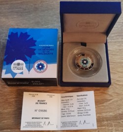 2€ France 2018 - Bleuet du souvenir - BE avec écrin