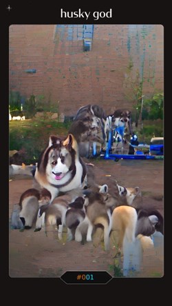 #001 - Husky God