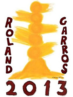 Affiche Roland Garros 2013