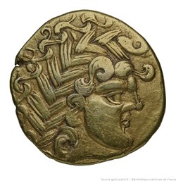 Statère à la cavalière et à la lyre DT.2089
