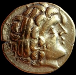 Statère d'or au personnage pourvu d'une seule aile DT.2147