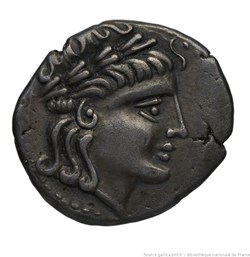 Drachme Allobroges au bouquetin