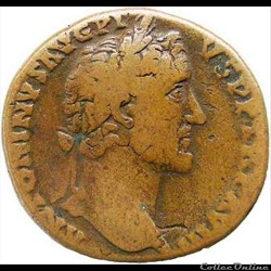 Sesterce d'Antonin le Pieux