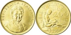 200 Lire - FAO Montessori