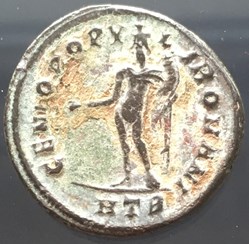 Follis de Dioclétien - GENIO POPVLI ROMAN / HTB