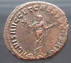 Follis de Dioclétien - SALVIS AVGG ET CAESS FEL KART / Γ
