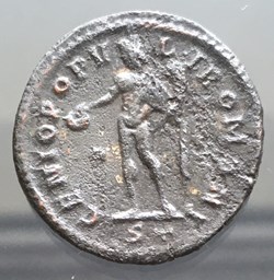 Follis de Dioclétien - GENIO POPVLI ROMANI / *|- // ST