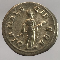 Denier Gordien III DIANA LVCIFERA